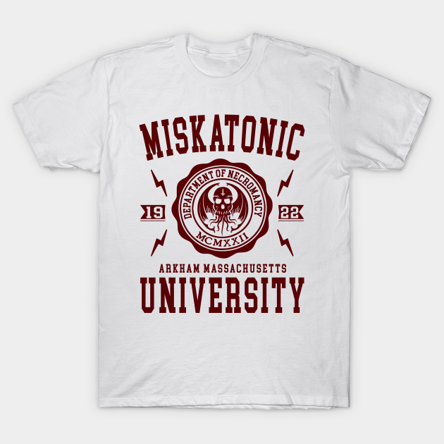 miskatonic university shirt color out of space